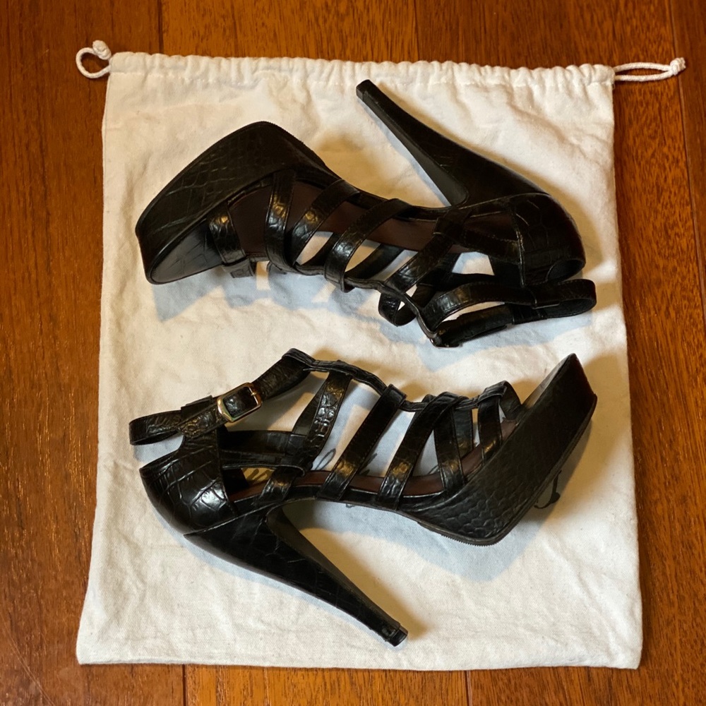 Elizabeth and James Gladiator Platform Sandals